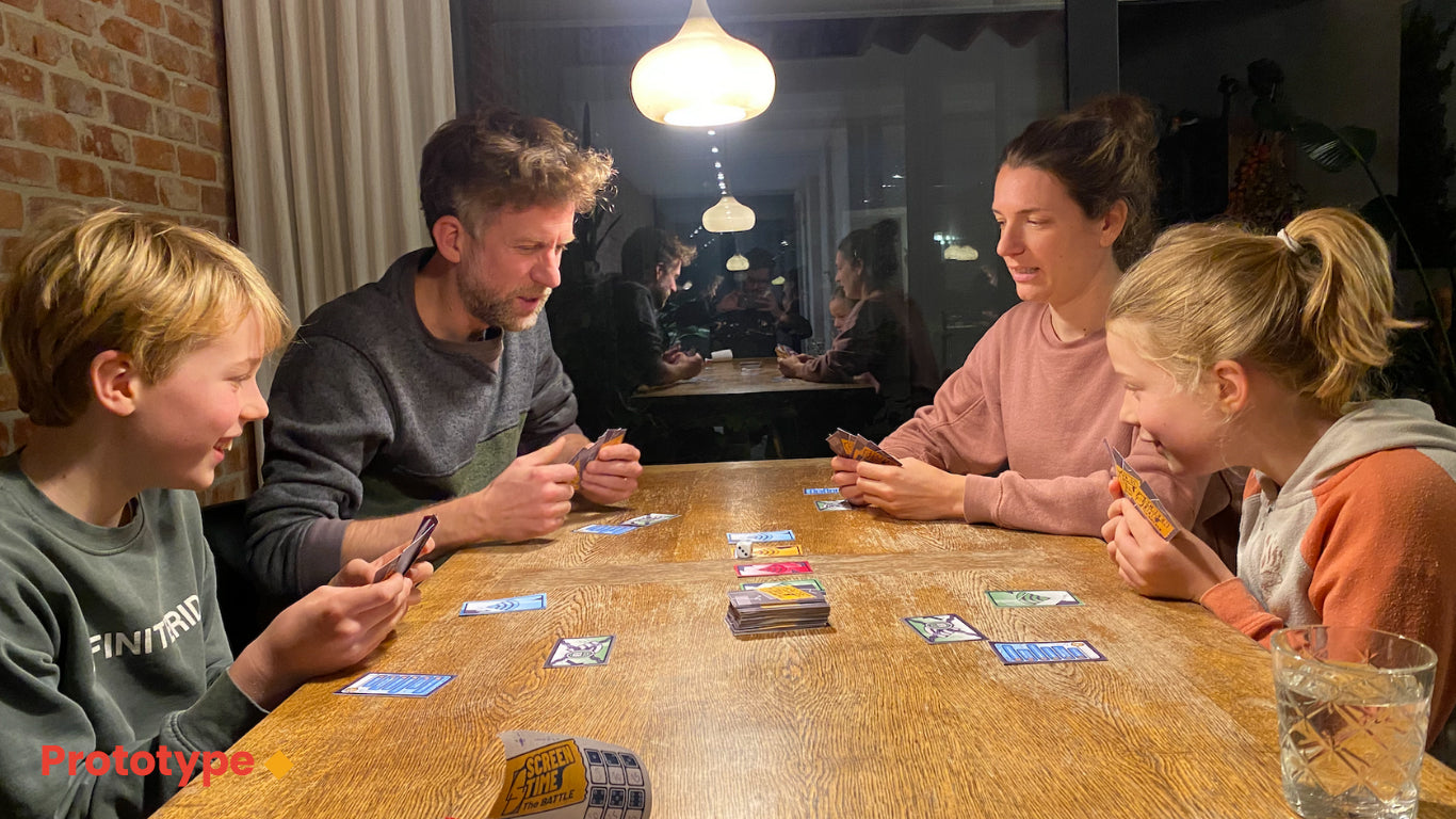 Schermstrijd-Cardgame