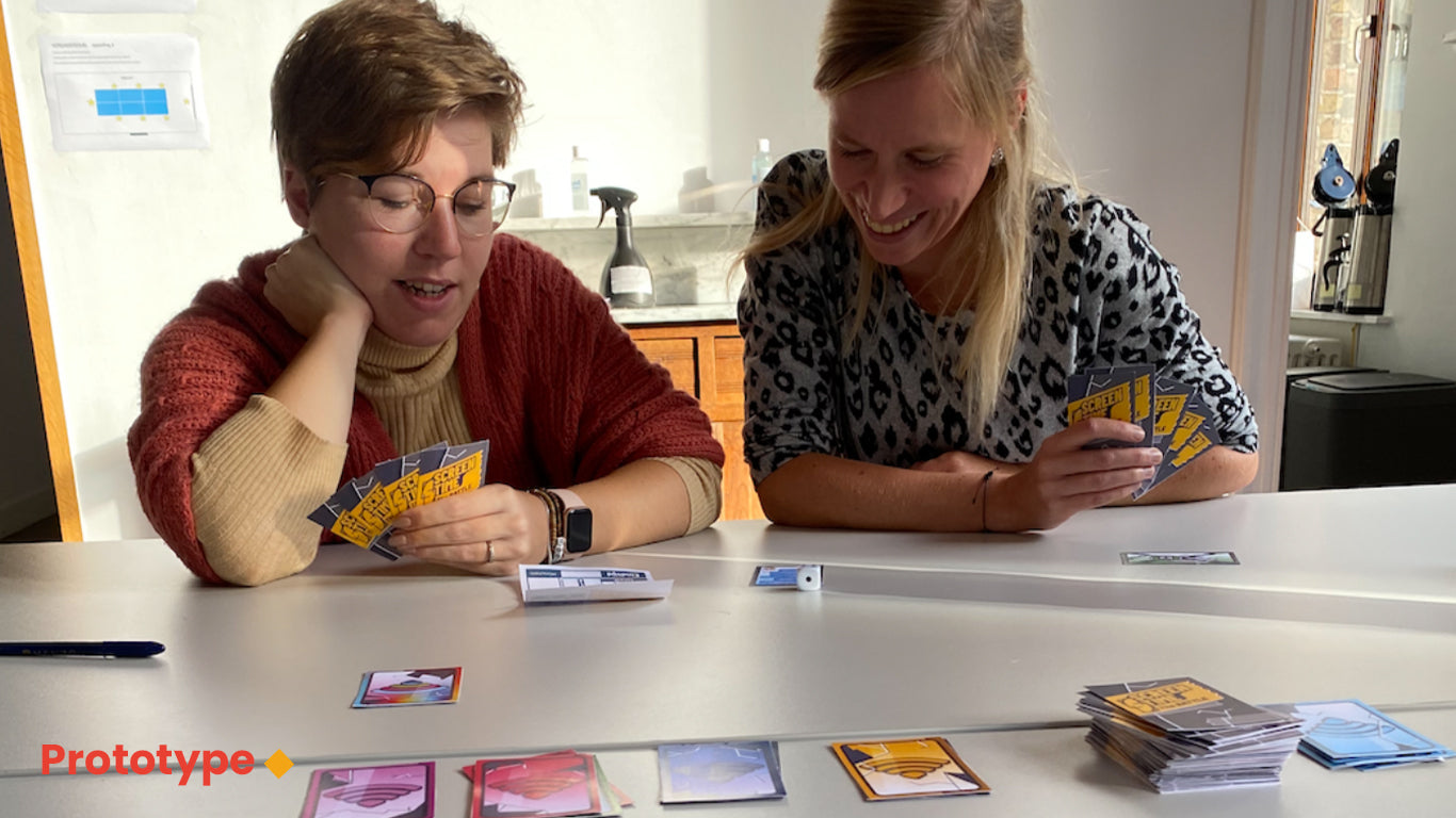 Schermstrijd-Cardgame